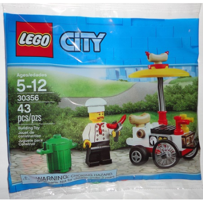 LEGO CITY Stand Hot Dog sac 2018